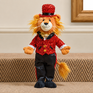 Ring Master Leo Christmas Plush Decoration 40cm