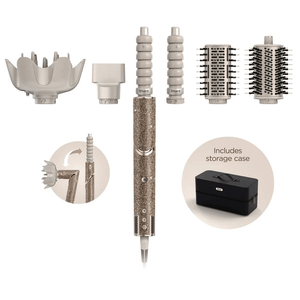 Shark FlexStyle Sparkle – Champagne Diamond Limited Edition 5-in-1 Air Styler & Hair Dryer Gift Set