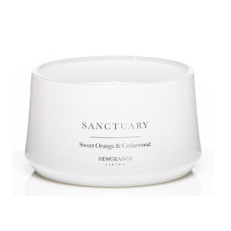 Newgrange Living Sanctuary Sweet Orange & Cedarwood 3-Wick Candle - POT POURRI/AROMATHERAPY/OILS/DIFFUSER - Beattys of Loughrea