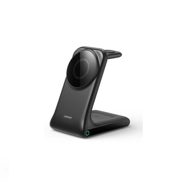 HLN JOYROOM W15 3-IN-1 WIRELESS CHARGING STATION BLACK APPLE JR-W15