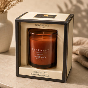Newgrange Living Serenity Bergamot Single Wick Candle