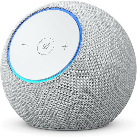 Amazon Echo Dot Max (2025) - Glacier White Smart Speaker with Alexa - SPEAKERS HIFI MP3 PC - Beattys of Loughrea
