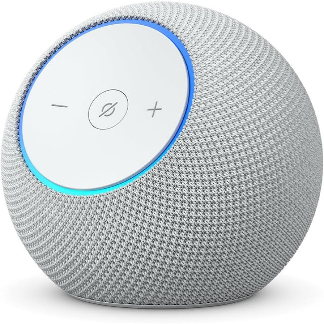 Amazon Echo Dot Max (2025) - Glacier White Smart Speaker with Alexa