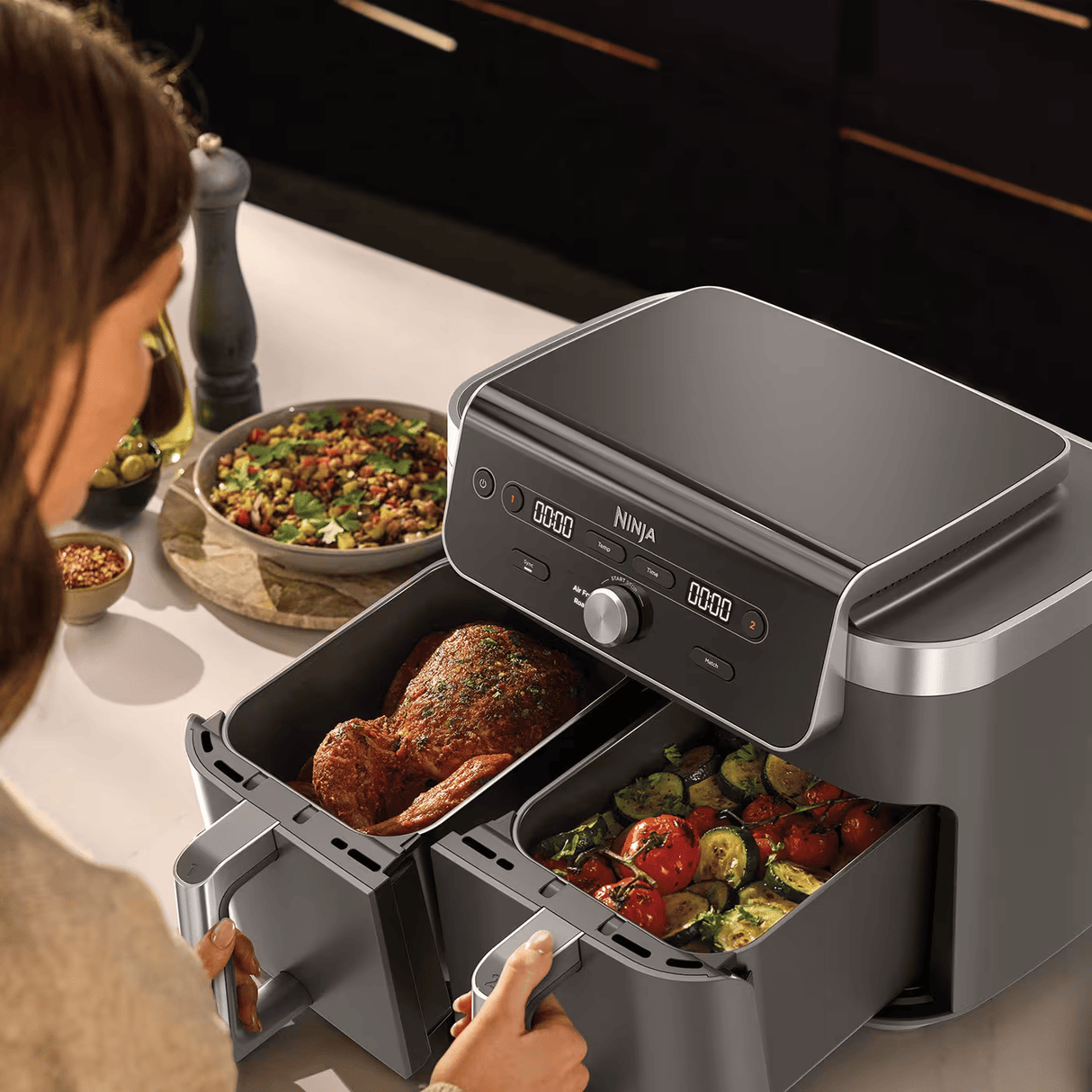 Ninja DualZone XL 2-Drawer Air Fryer - DZ901UK
