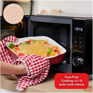 Russell Hobbs 23L 800W Black Flatbed Digital Microwave - RHFM2365B