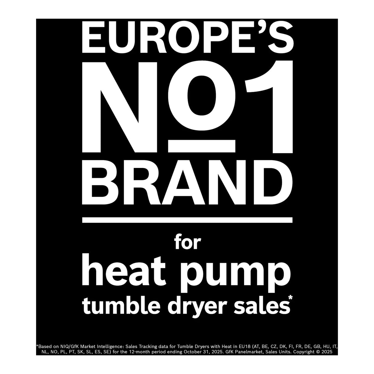 BOSCH WTH85224GB 8KG HEAT PUMP DRYER A++