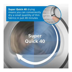 BOSCH WTH85224GB 8KG HEAT PUMP DRYER A++