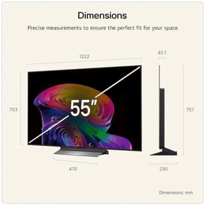 LG OLED55C64LA 55" OLED evo AI C6 4K Smart TV - TV 29" (73CM +) - Beattys of Loughrea
