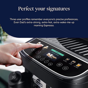 De'Longhi Magnifica Evo Next Bean to Cup Coffee Machine - Black - ECAM310.60.B