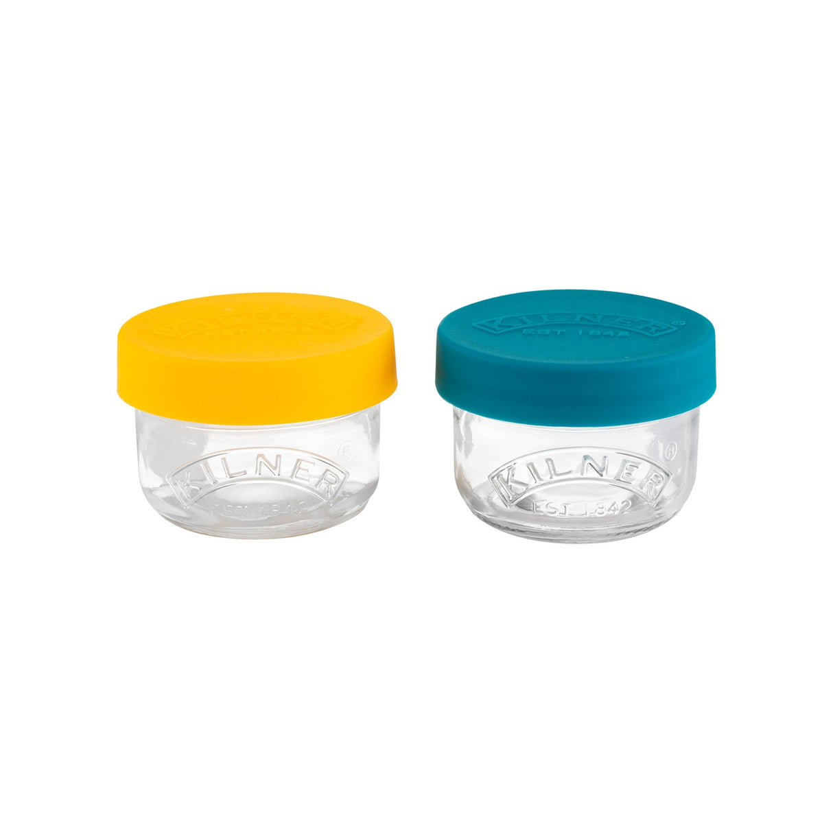Kilner Set Of 2 Snack And Store Pots 125ml