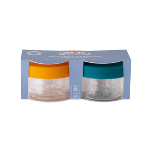 Kilner Set Of 2 Snack And Store Pots 125ml