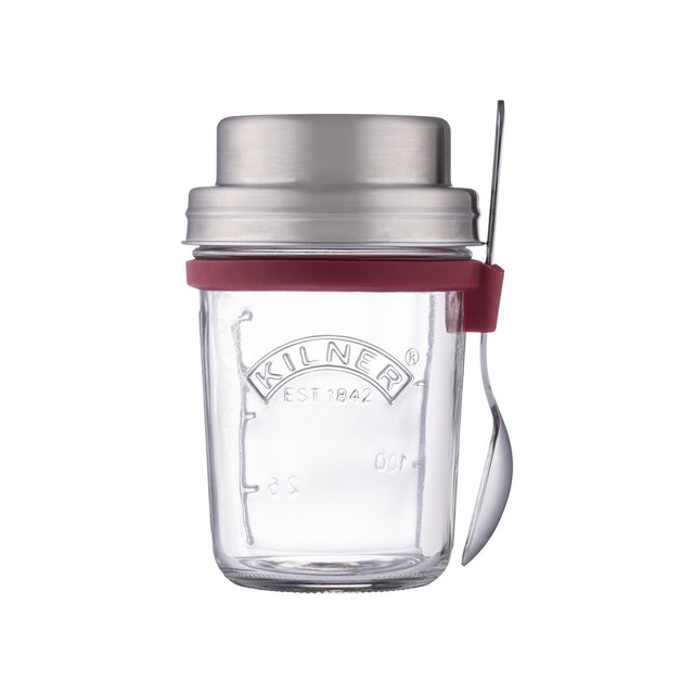 Kilner On The Go Glass Breakfast Jar Set