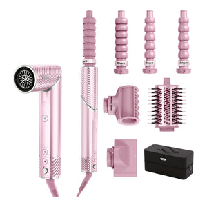 Shark FlexStyle IonCurl 5-in-1 Air Styler and Hair Dryer, Pink HD850UKPK