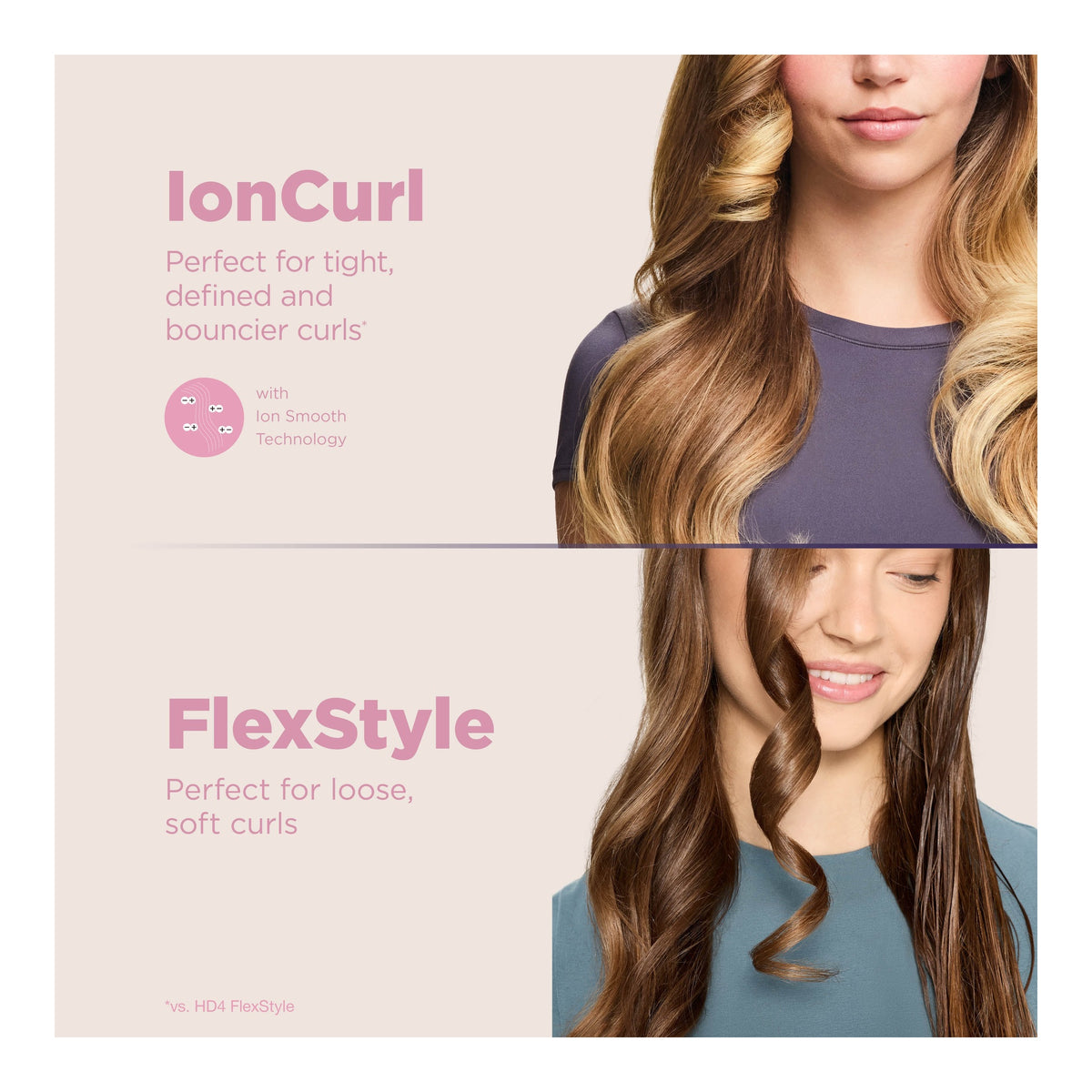 Shark FlexStyle IonCurl 5-in-1 Air Styler and Hair Dryer, Pink HD850UKPK