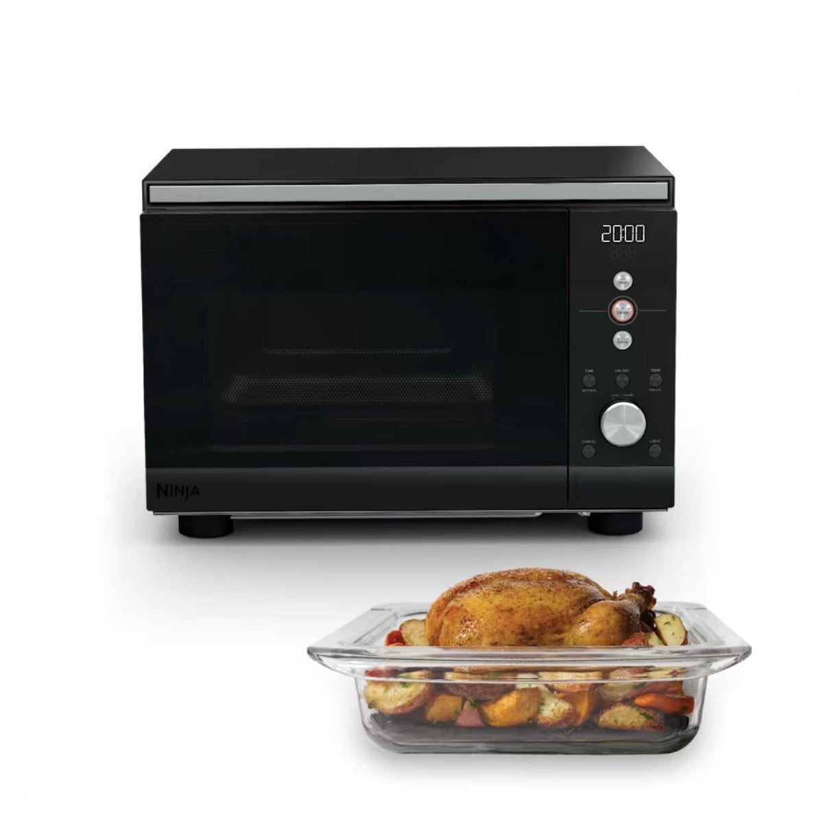 Ninja CRISPi Microwave, Air Fryer & Oven - Black (MW101UKBK1)