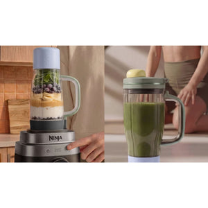 Ninja CrushBoss 3-in-1 Kitchen System with Food Processor & Tumbler - Onyx (LB401UKBK)