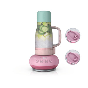 Ninja BlendBOSS 1100W 710ml Personal Blender - Pink Peppercorn (DB351UKPK1BRN)