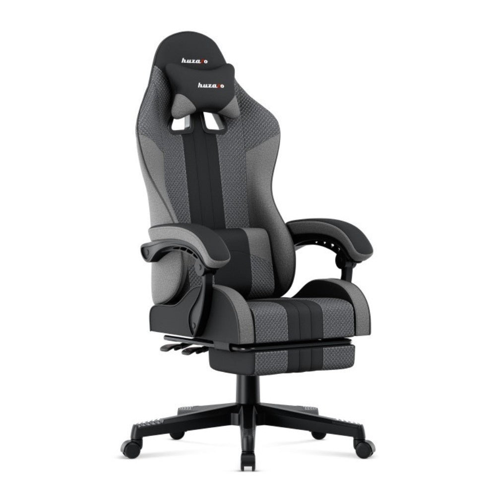 Huzaro Force 4.7 Grey Fabric Mesh Gaming Chair - GAMING & LAPTOP CHAIR / DESK - Beattys of Loughrea