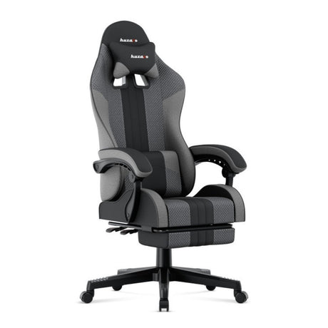 Huzaro Force 4.7 Grey Fabric Mesh Gaming Chair - GAMING & LAPTOP CHAIR / DESK - Beattys of Loughrea