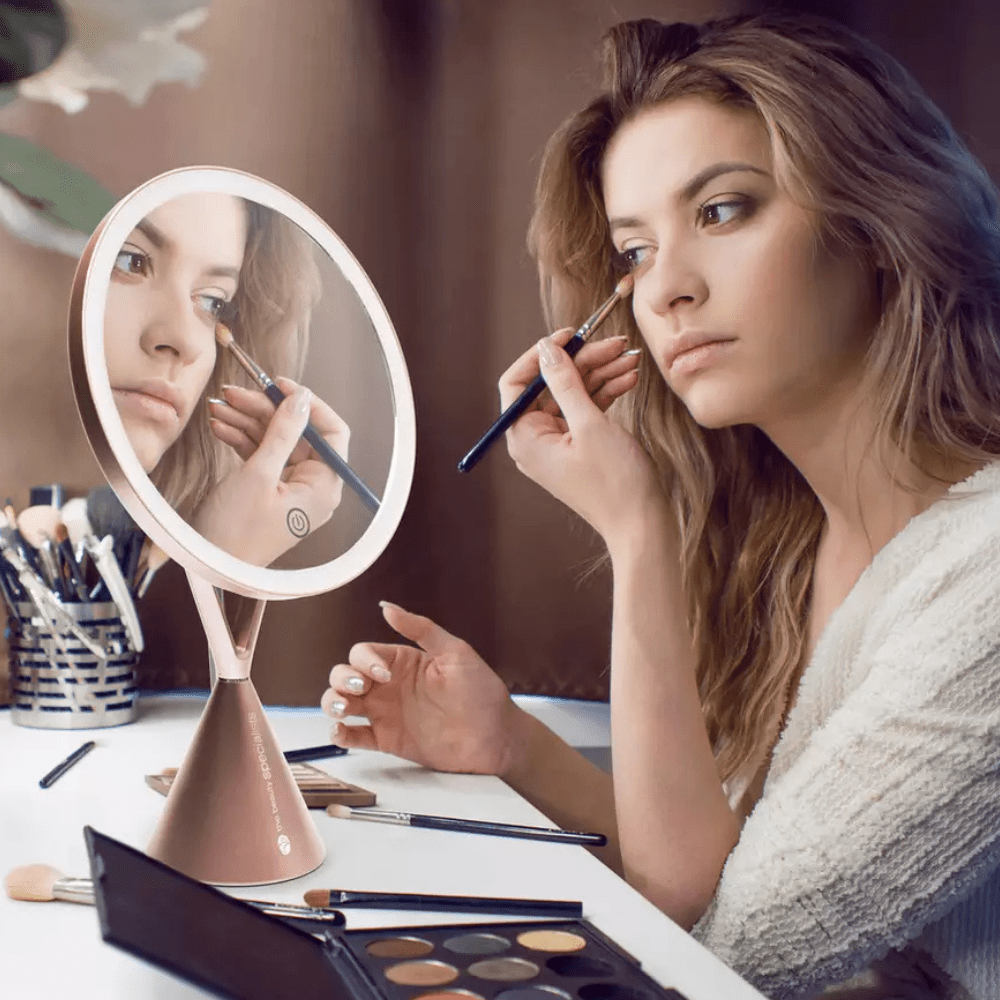 Rio HD Illuminated Makeup Mirror with 5x Magnifier (MMCO) - LIGHT UP MIRROR - Beattys of Loughrea