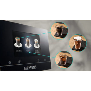 Siemens EQ700 Classic Piano Black Bean-to-Cup Coffee Machine (TP713GB9)