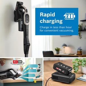 Bosch Unlimited 10 Cordless Vacuum Cleaner, Graphite | BBS1041GGB