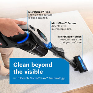 Bosch Unlimited 10 Cordless Vacuum Cleaner, Graphite | BBS1041GGB