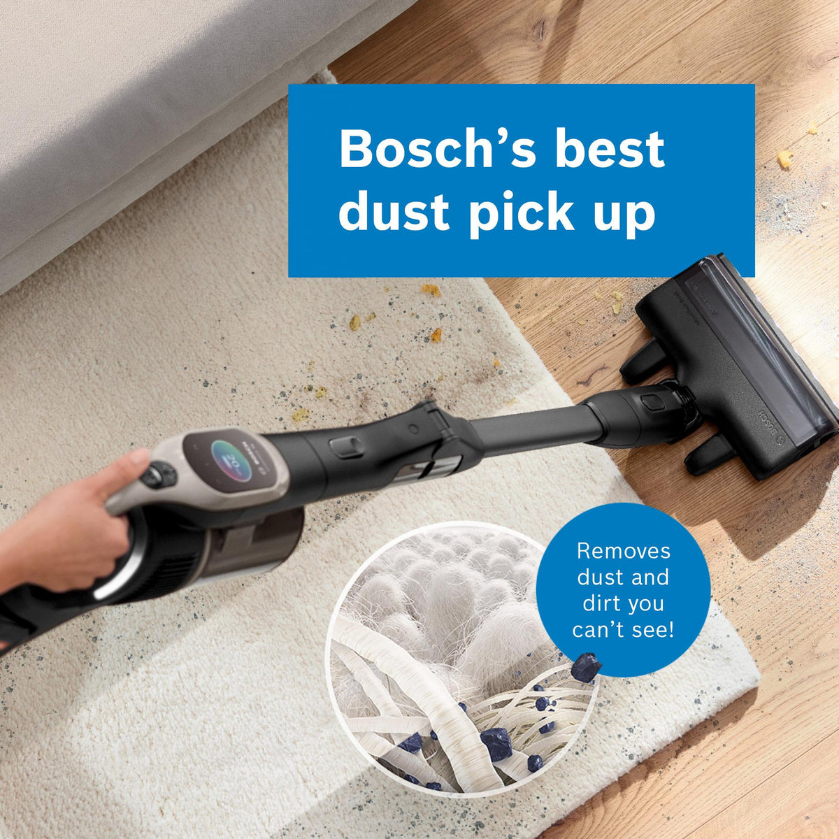 Bosch Unlimited 10 Cordless Vacuum Cleaner, Graphite | BBS1041GGB