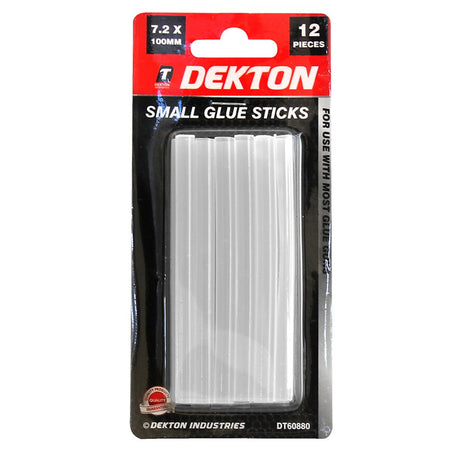 Dekton Glue Sticks 7.2 x 100mm, Pack of 12 - GLUE/WOOD GLUE - Beattys of Loughrea