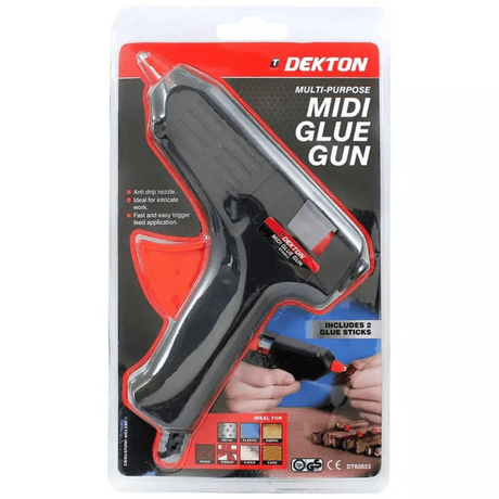 Dekton 40W Midi Glue Gun - HEAT GUNS - Beattys of Loughrea