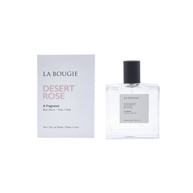 La Bougie Desert Rose Eau de Parfum 50ml - POT POURRI/AROMATHERAPY/OILS/DIFFUSER - Beattys of Loughrea