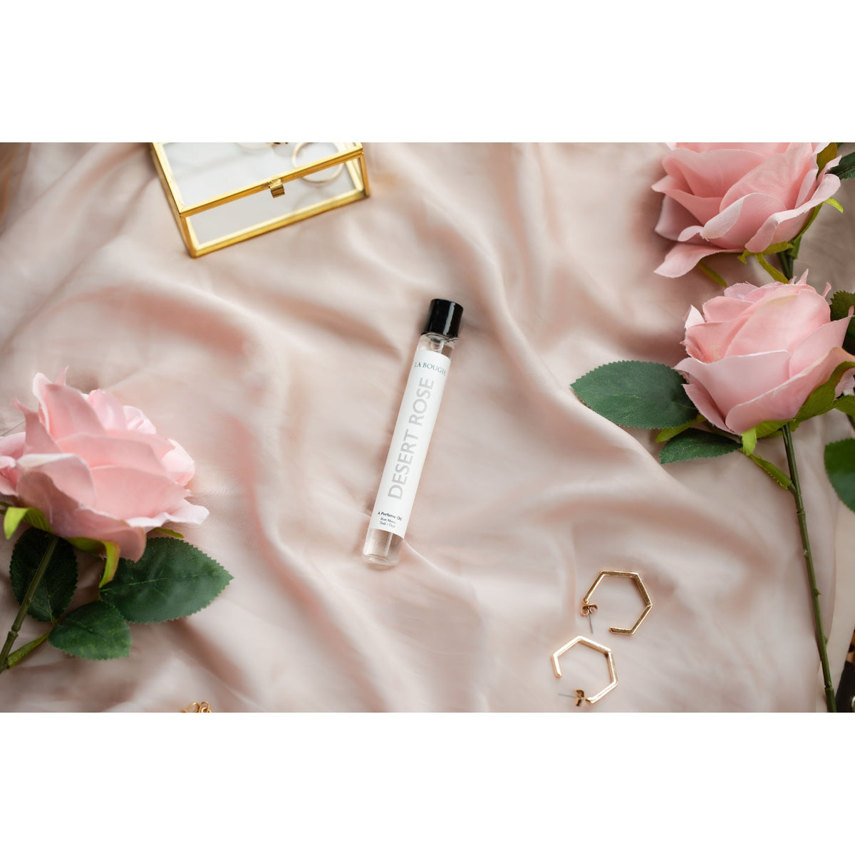 La Bougie Desert Rose Perfume Oil Rollerball - POT POURRI/AROMATHERAPY/OILS/DIFFUSER - Beattys of Loughrea