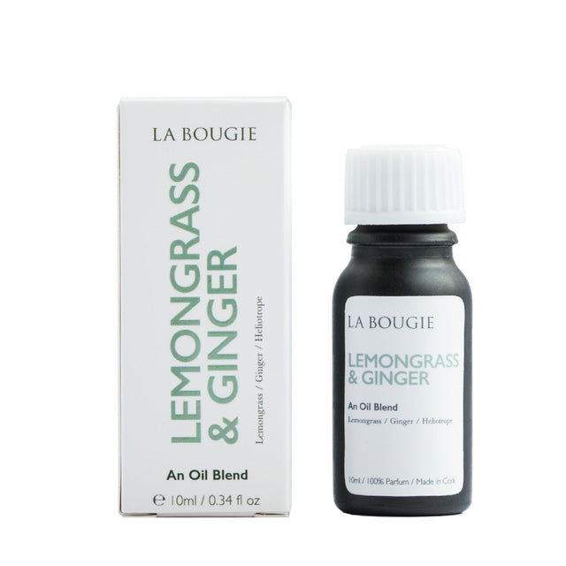 La Bougie Lemongrass & Ginger Oil Blend - POT POURRI/AROMATHERAPY/OILS/DIFFUSER - Beattys of Loughrea