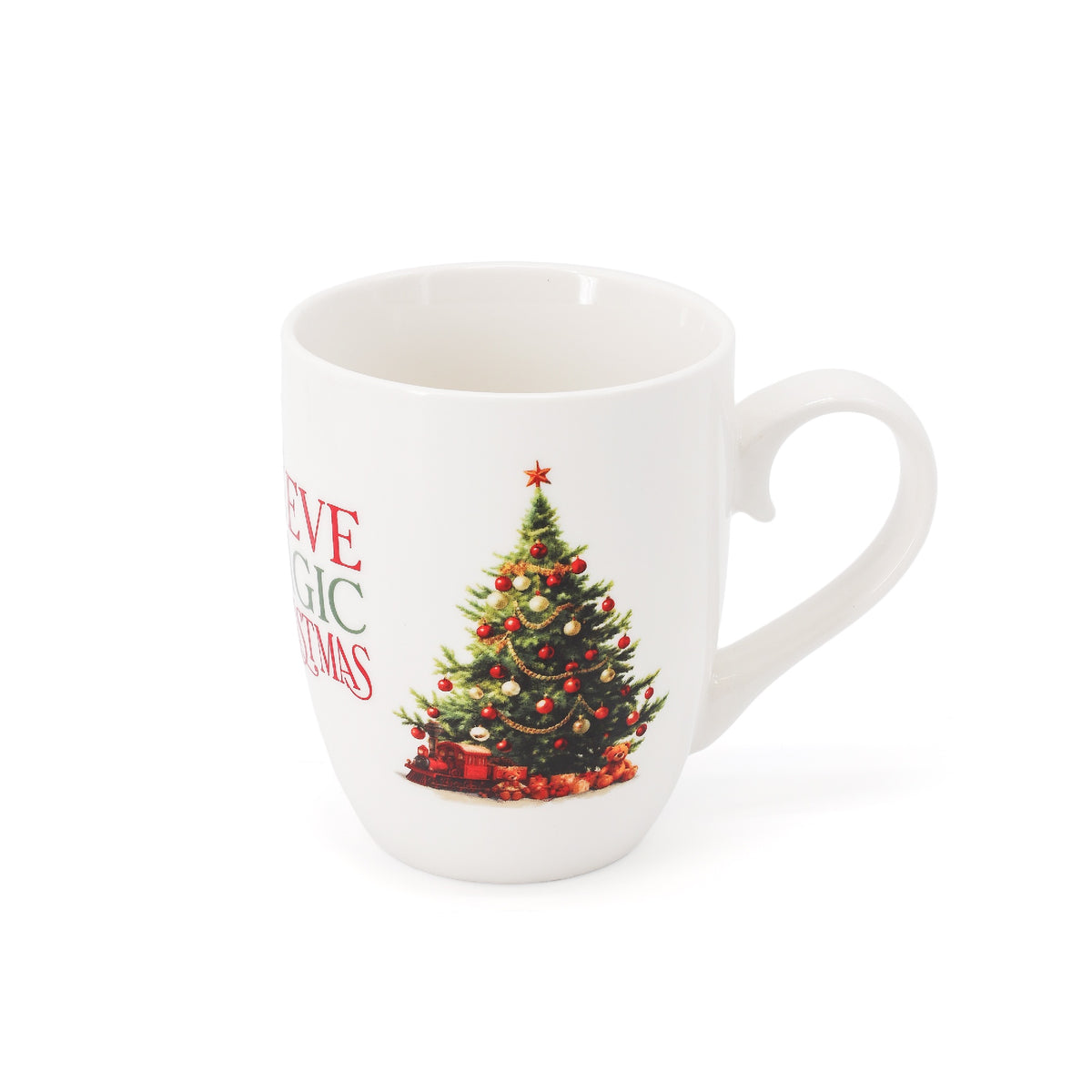 Tipperary Crystal Merry Little Christmas Hatbox Mugs, Set of 6 - MUG SETS - Beattys of Loughrea