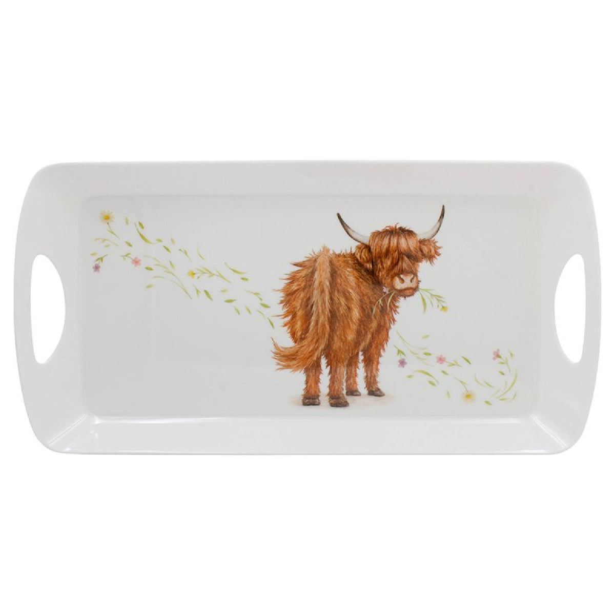 Highland Cow Medium Tray – Clemency Bunn Design - GENERAL LOOSE WARE - Beattys of Loughrea