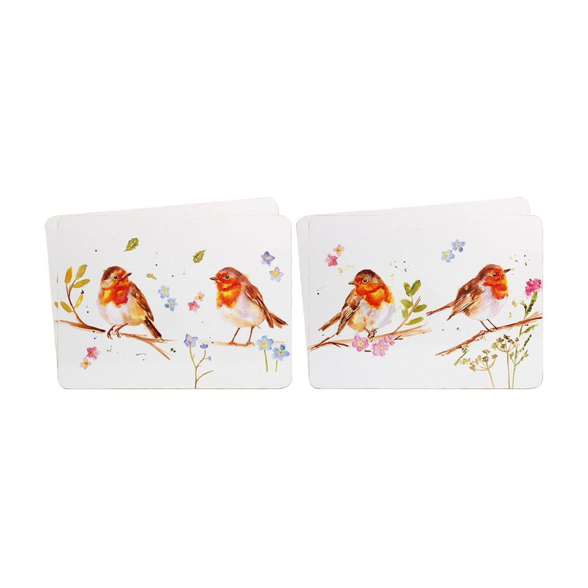 Jennifer Rose Robins Placemats, Set of 4