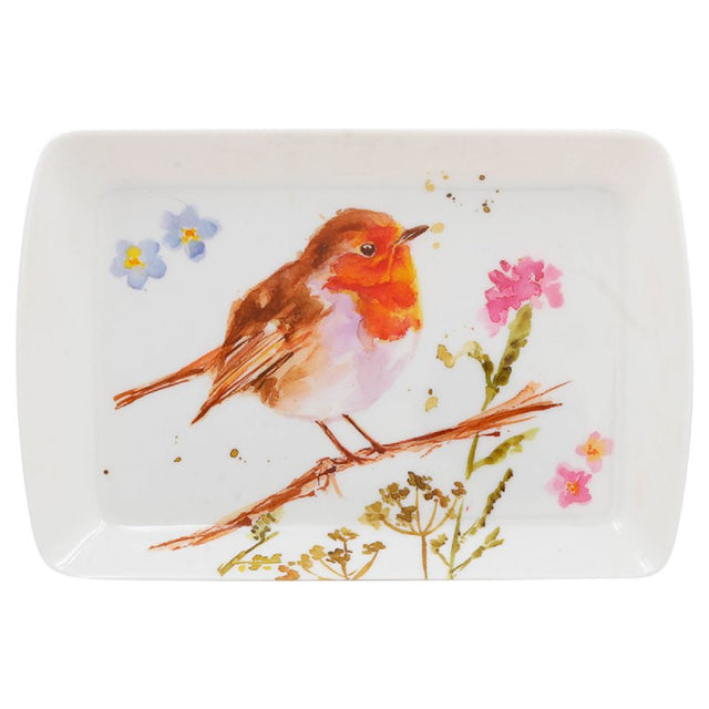Robin Small Tray – Jennifer Rose Design - General Loose Ware - Beattys of Loughrea