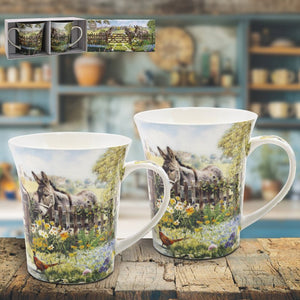 Donkey Mugs, Set of 2 - Mug Sets - Beattys of Loughrea
