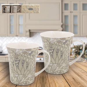 Artichoke Mugs, Set of 2 – William Morris Design - Mug Sets - Beattys of Loughrea