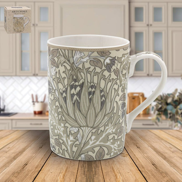 Artichoke Mug – William Morris Design - Mug Sets - Beattys of Loughrea