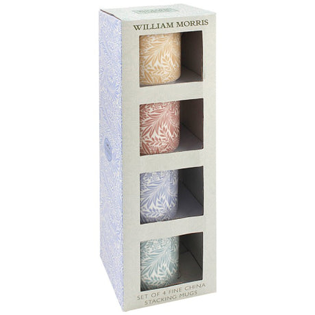 William Morris Larkspur Stacking Mugs - MUG SETS - Beattys of Loughrea