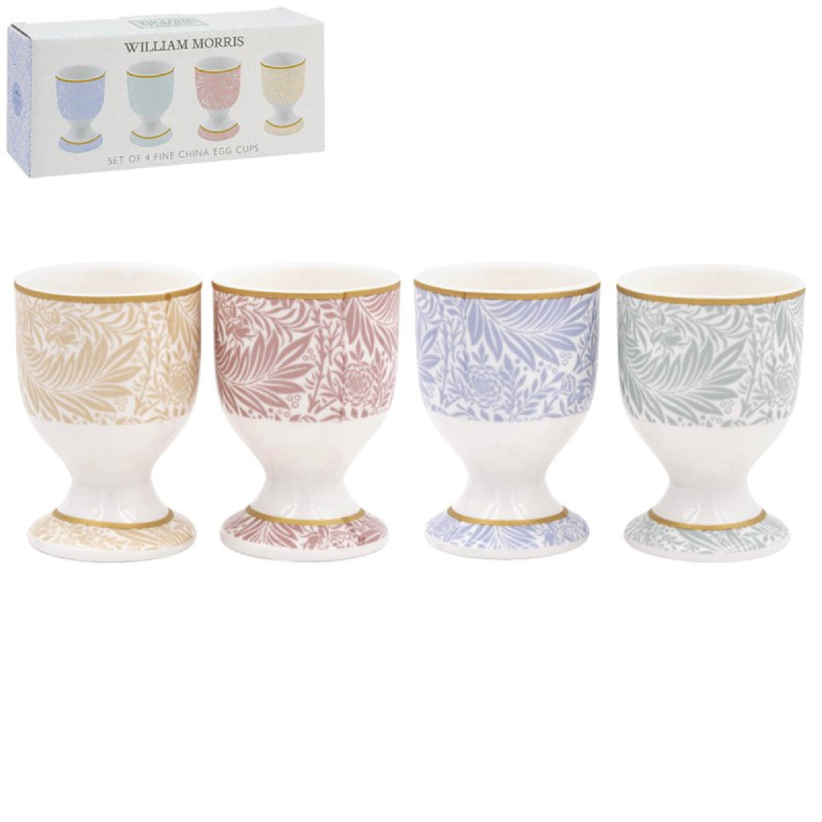 Larkspur Egg Cups, Set of 4 - GENERAL LOOSE WARE - Beattys of Loughrea