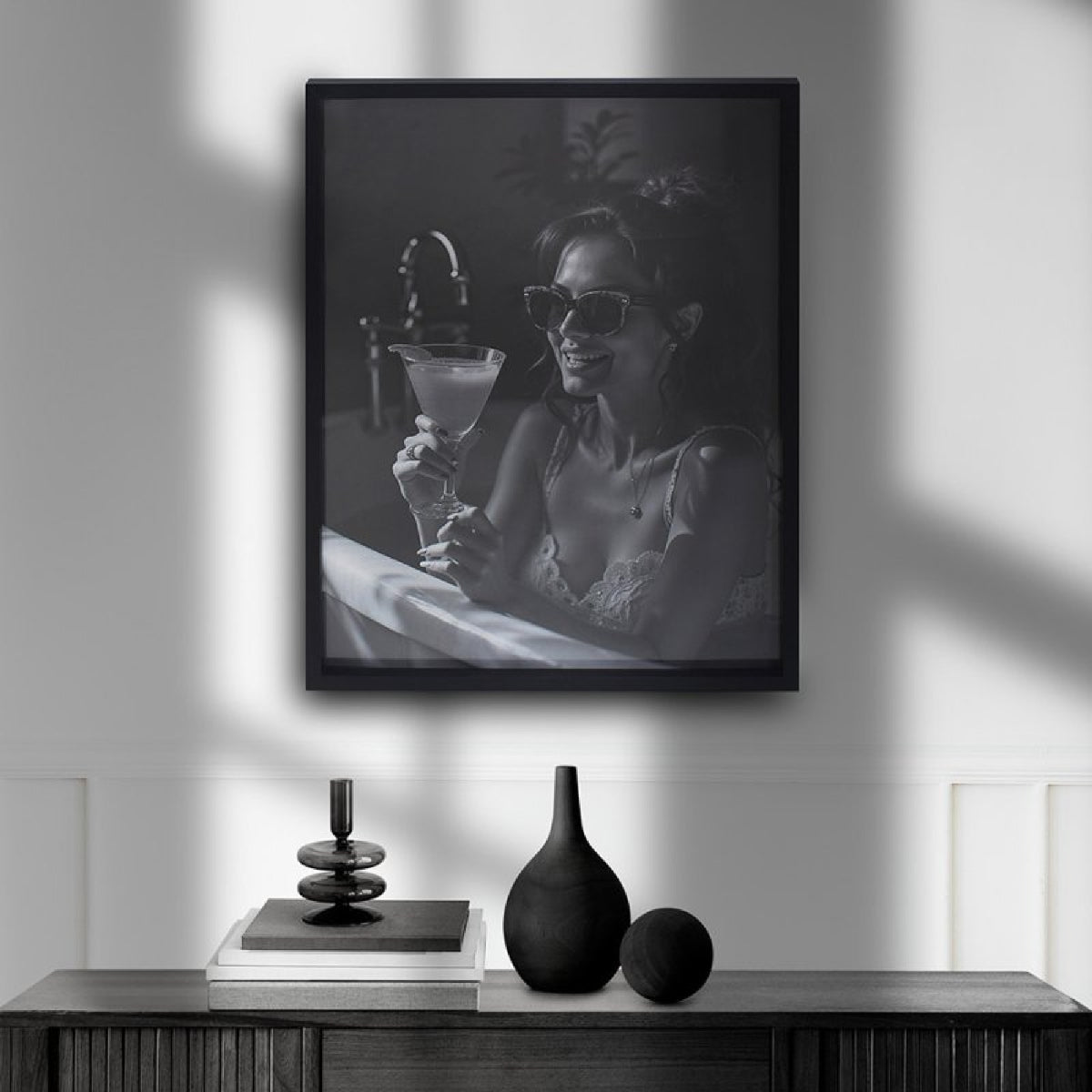 Woman in Bath Wall Art, 45 x 60cm - PICTURES, PAINTINGS - Beattys of Loughrea