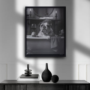Bulldog Wall Art, 45 x 60cm - PICTURES, PAINTINGS - Beattys of Loughrea