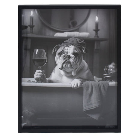 Bulldog Wall Art, 45 x 60cm - PICTURES, PAINTINGS - Beattys of Loughrea