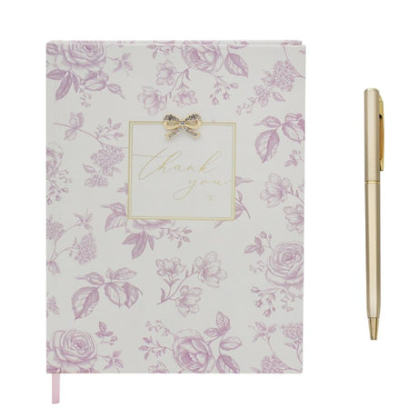 Madelaine A5 Notebook & Pen – Thank You - STATIONERY - Beattys of Loughrea