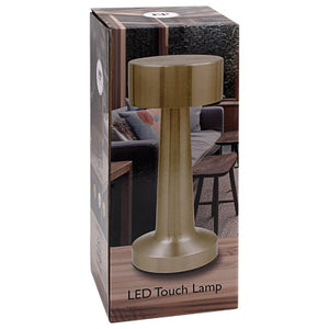 LED Touch Lamp - Gold - TABLE/BEDSIDE LAMPS - Beattys of Loughrea
