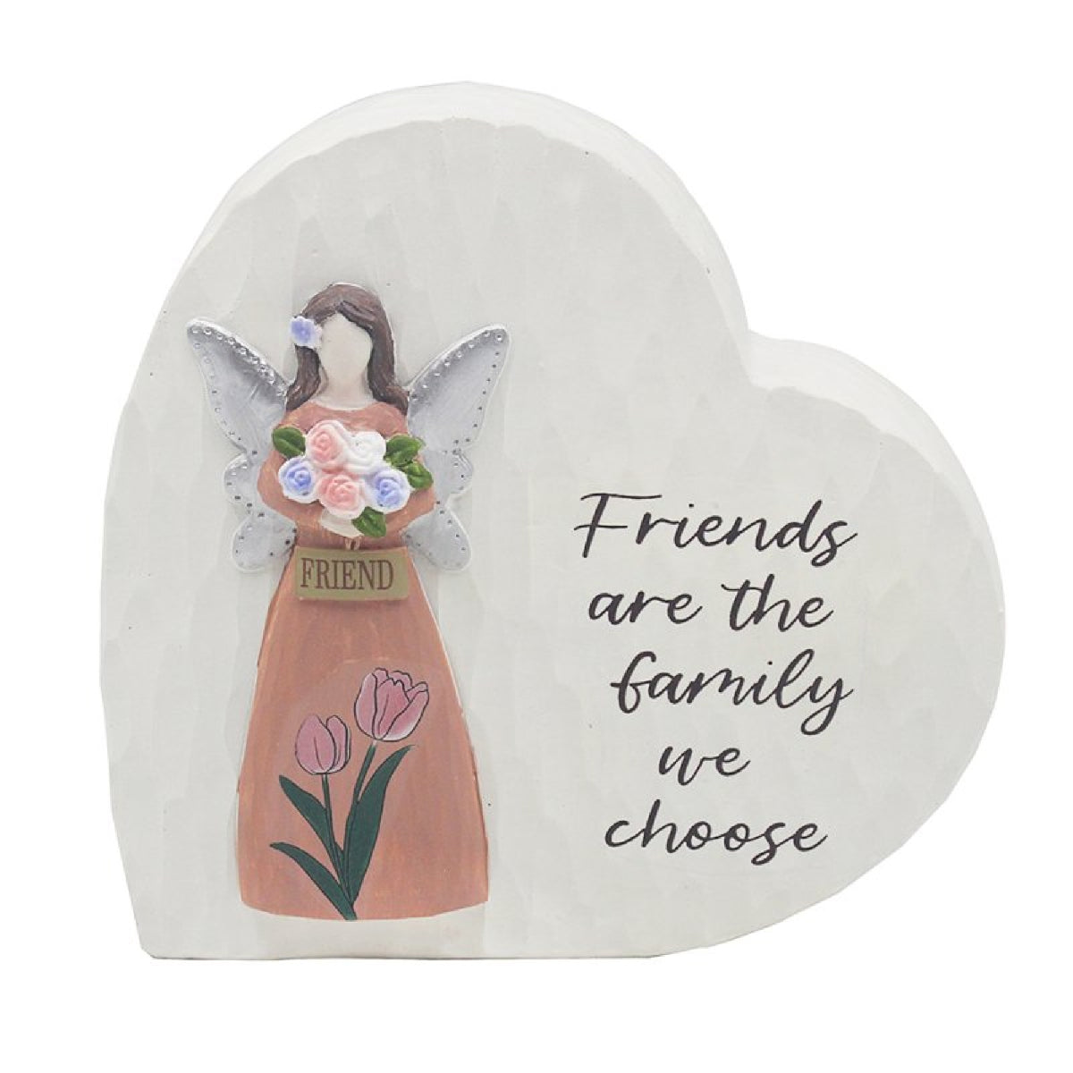Love & Affection Heart Plaque - Friend - ORNAMENTS - Beattys of Loughrea