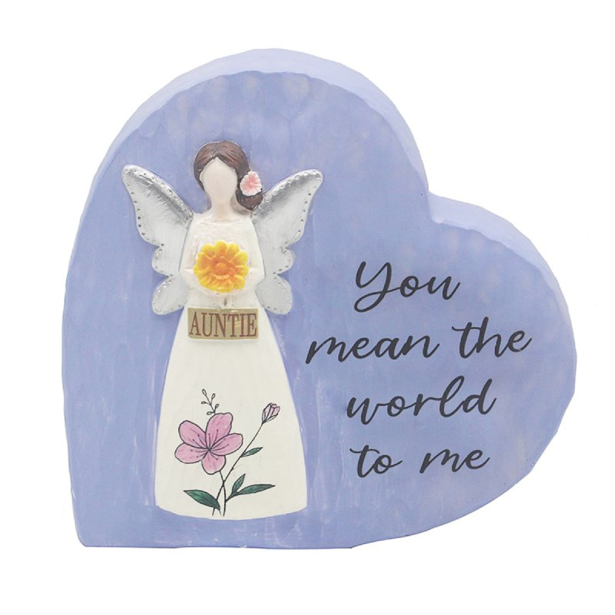 Love & Affection Heart Plaque - Auntie - ORNAMENTS - Beattys of Loughrea