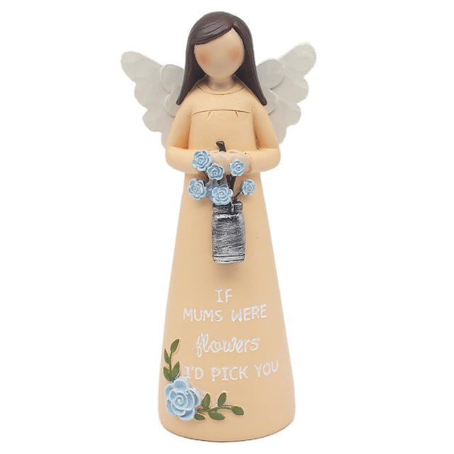 Love & Affection Standing Angel Figurine – Cream - ORNAMENTS - Beattys of Loughrea